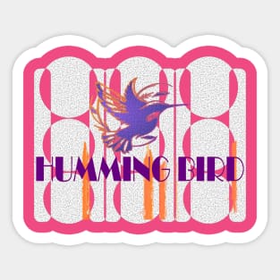 HUMMING BIRD Sticker